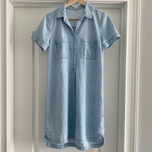 Old navy chambray denim dress